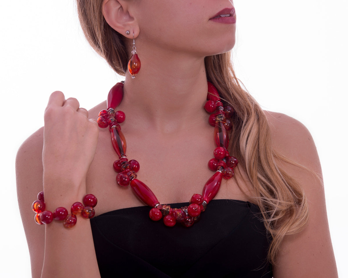 Messis – Bracciale in vetro soffiato di Murano - MantoanMurano